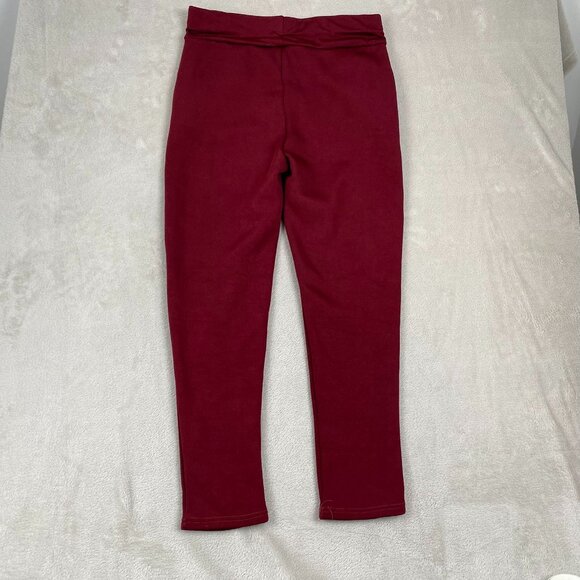 Fashion Branded Woman's Joggers In Maroon & Royal Blue XL Size Polyester Stretch - Picture 9 of 11
